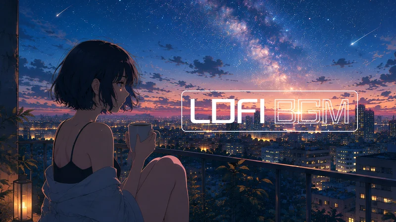 星空のベランダ
